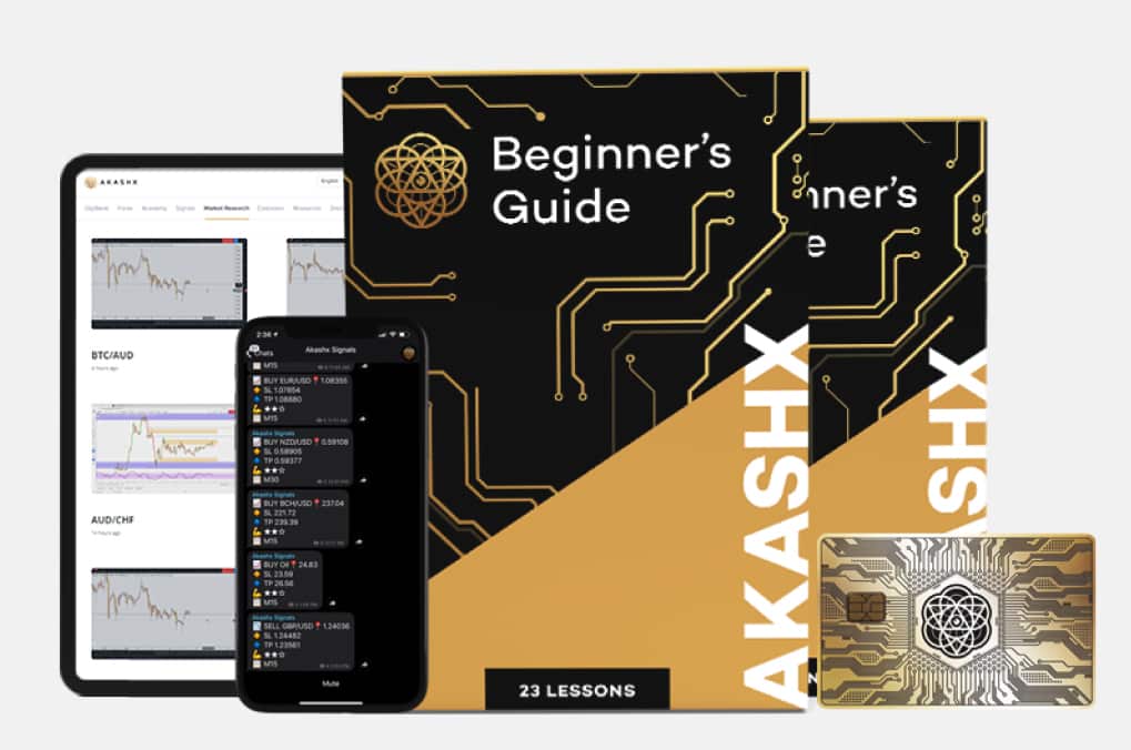 AKASHX Forex and Crypto Digi Bank and Education for Traders (Beginner, Intermediate, and Advanced)